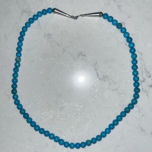 Stunning Native American Tribal Turquoise Antique Necklace